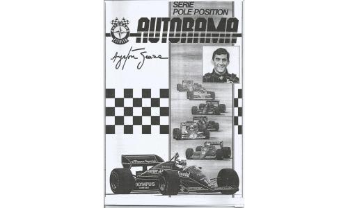 Autorama Estrela - Manual Senna 1985 Serie Pole Position